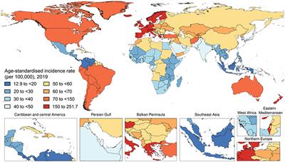 The Global, Regional, and National Burden of Psoriasis: Results and Insights From the Global Burden of Disease 2019 Study